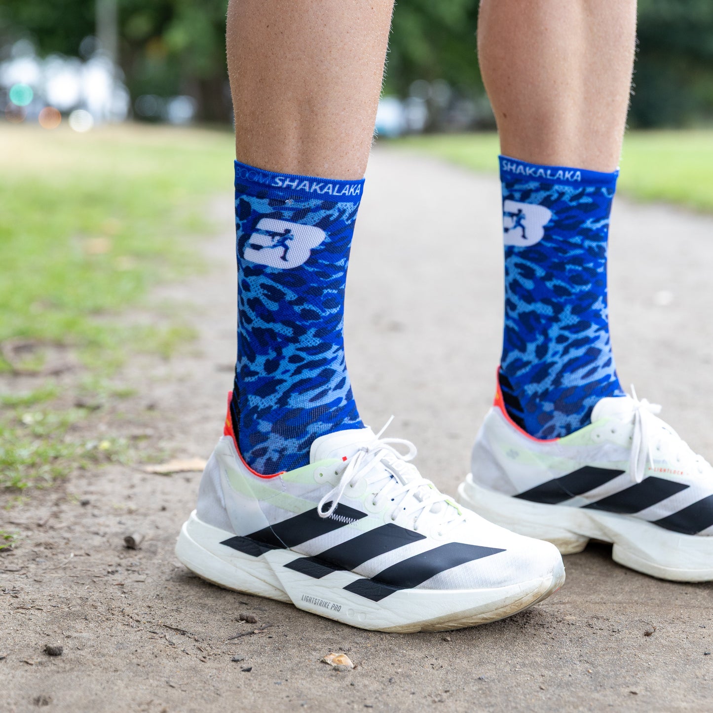 Best Athletics Leopard Elite Running Socks