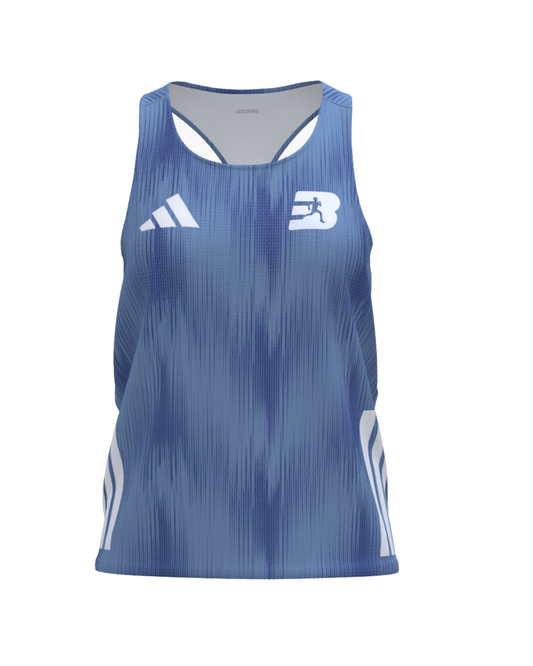 Best Athletics x adidas Women's Running Singlet – Blue