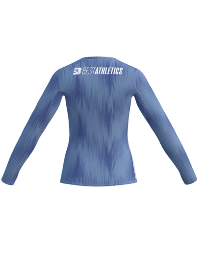 Best Athletics x adidas Women's Running Long Sleeve – Blue