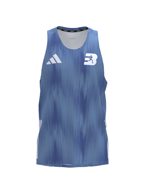 Best Athletics x adidas Men's Running Singlet – Blue