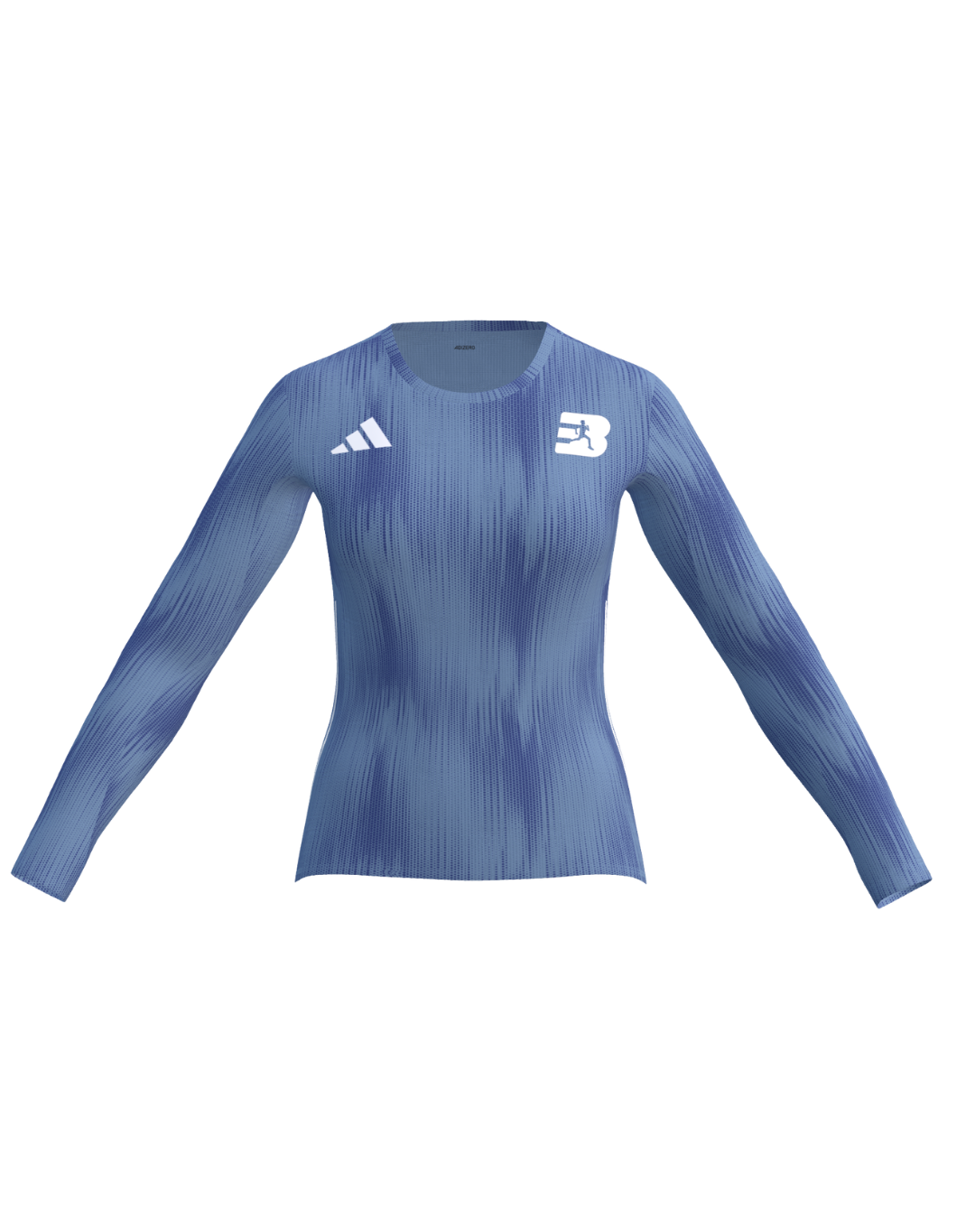 Best Athletics x adidas Women's Running Long Sleeve – Blue
