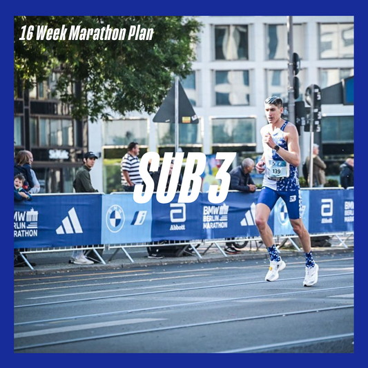 Sub 3 - 16 Week Marathon Training Guide