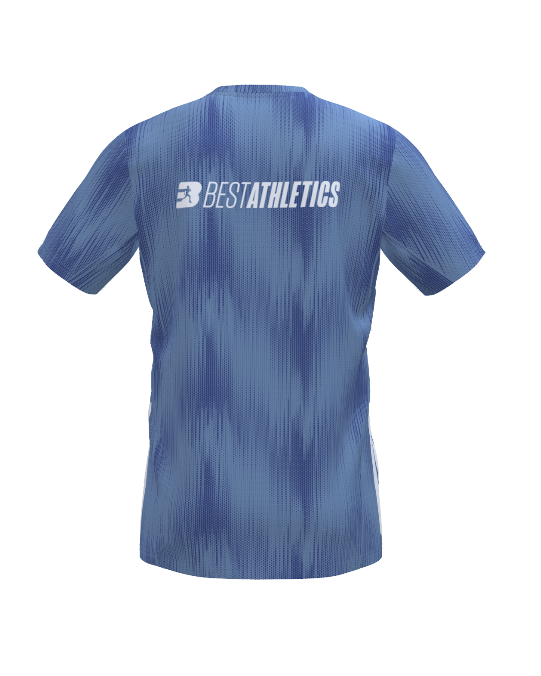Best Athletics x adidas Men's Running T-Shirt – Blue