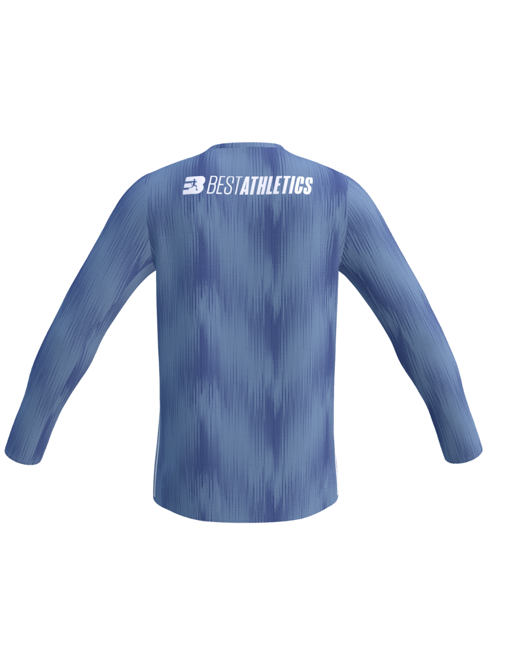 Best Athletics x adidas Men's Running Long Sleeve – Blue
