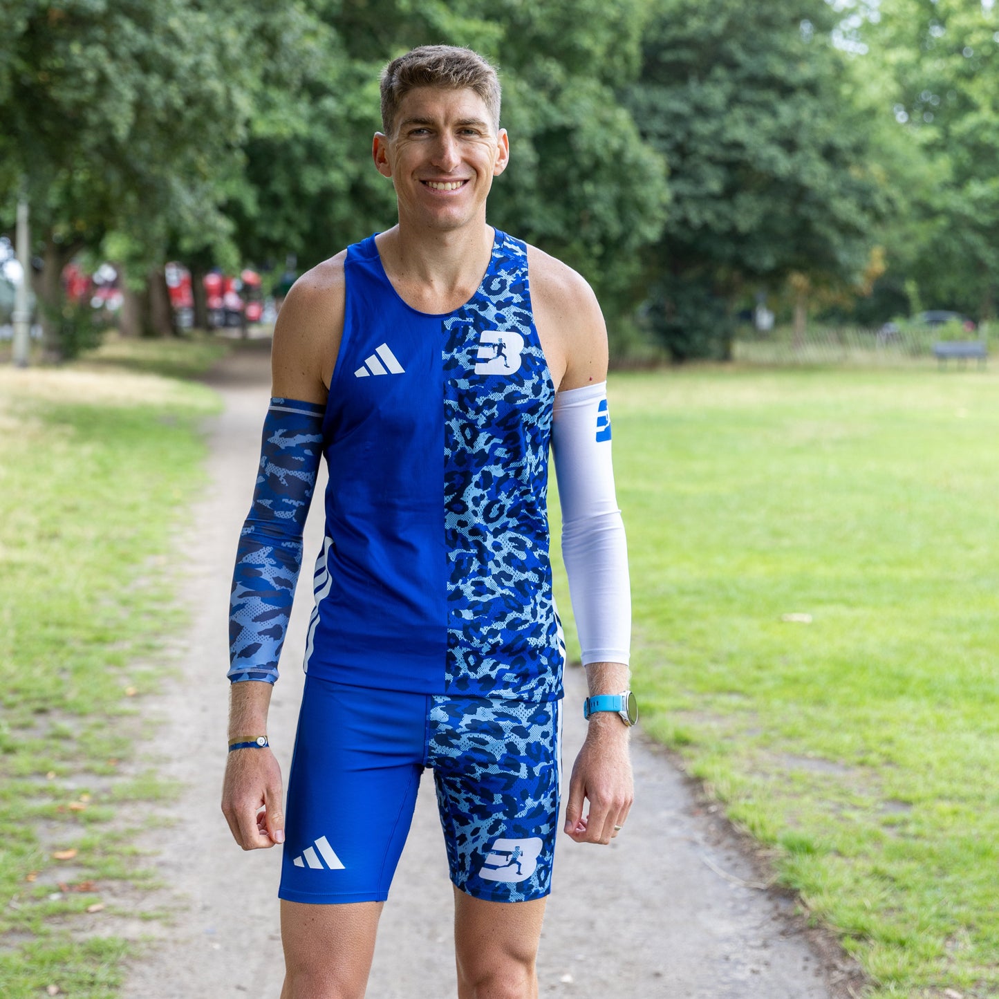 Best Athletics Leopard Arm Sleeves (Unisex)