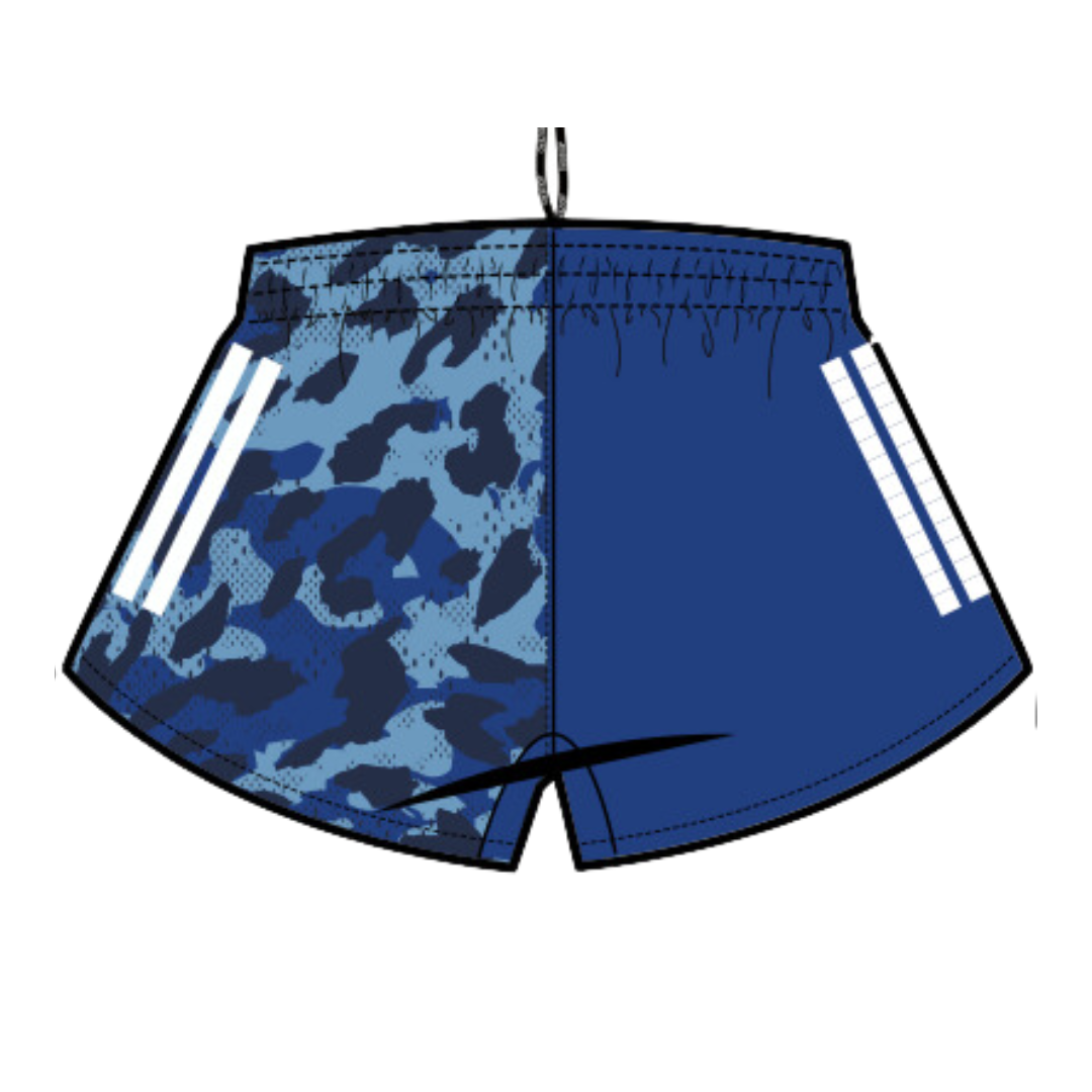 Mens Adidas Running Split Shorts (Leopard Print)