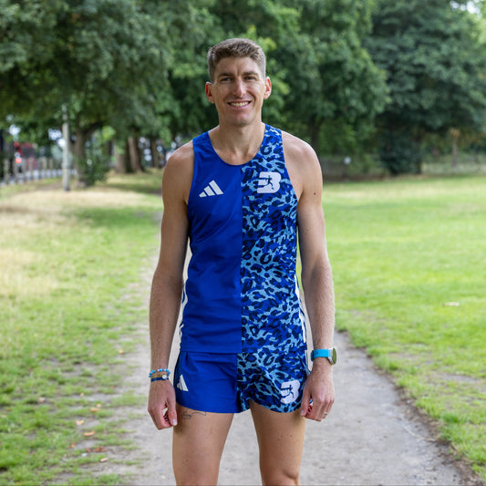 Men's Adizero Leopard Running Singlet