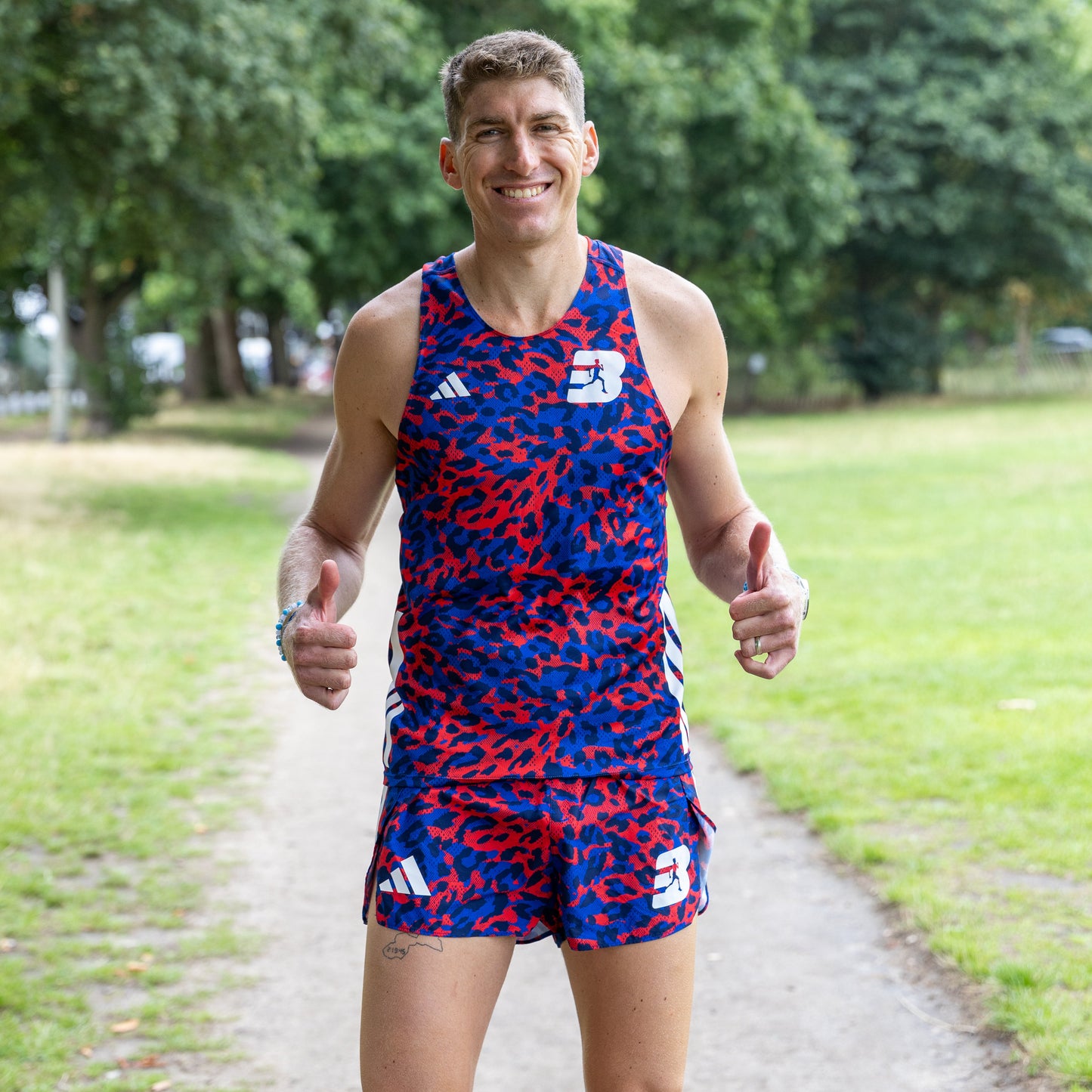 Men's Adidas Boom Shakalaka Race Singlet
