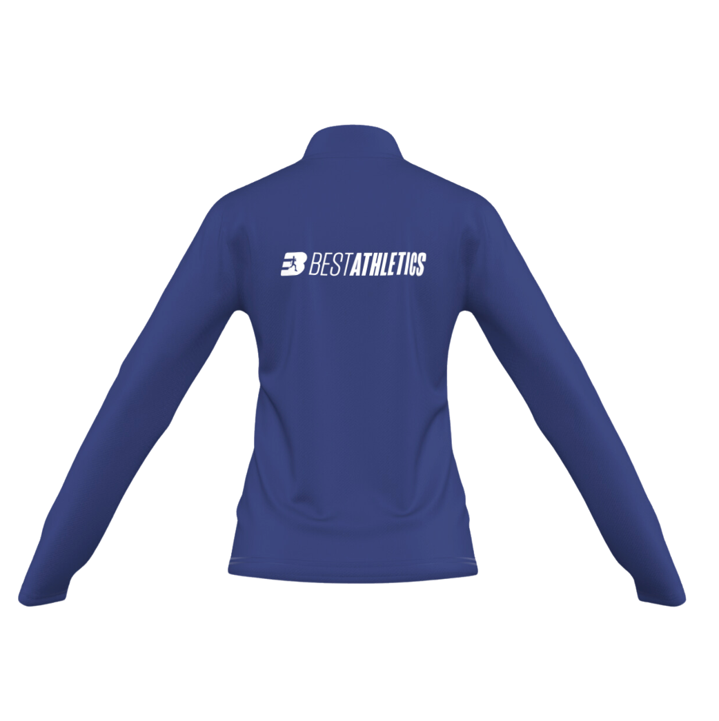 Women's Best Athletics Adidas Quarter Zip (Blue) Pre-Order